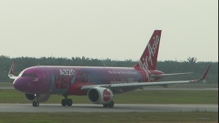 AirAsia A320neo take off at klia2 [upl. by Mcconaghy599]