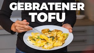 VeggieFreundliche Koreanische Küche Einfacher Gebratener Tofu [upl. by Aennil]