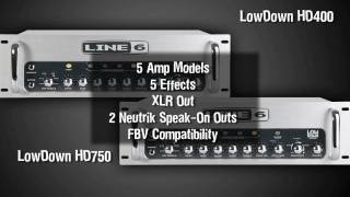 LowDown Bass Amplifer Overview  Line 6 [upl. by Egief]