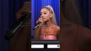 Ariana singing humble on jimmy Fallon  ariangrande shorts shortsfeed [upl. by Tengdin493]