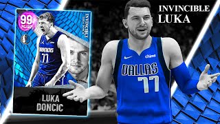 THIS CARD IS WHY IM GOING TO QUIT 2K INVINCIBLE LUKA DONCIC IS TOO BROKEN NBA 2k22 GAMEPLAY [upl. by Schonfield382]