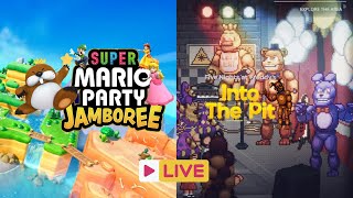 Monty and Bonnie meet mario party jamboree amp into the pit LIVE [upl. by Cornelle70]