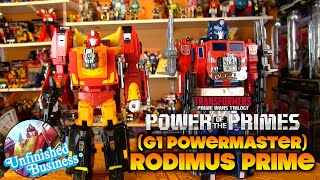 Transformers Power of the Primes RODIMUS PRIME 2017 G1 Powermaster Style [upl. by Fairman]