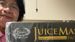 Unboxing my Carico Juicer [upl. by Butler]