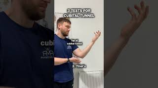 3 Tests For Cubital Tunnel [upl. by Ordisi]