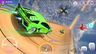 CRAZY MEGA RAMP CAR RACING STUNT  Android gameplay [upl. by Eeltrebor]