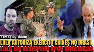 5 EXÉRCITO CHINÊS NO BRASIL DESESPERO NO PLANALTO APÓS RESULTADO DE PESSQUISA DE MARÇAL [upl. by Saxe]