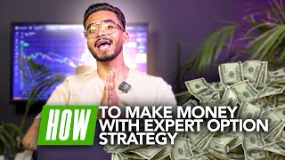 💯 HOW TO MAKE MONEY With Expert Option Strategy On IQ Option  IQ Option Live Trading [upl. by Ahsilahk]