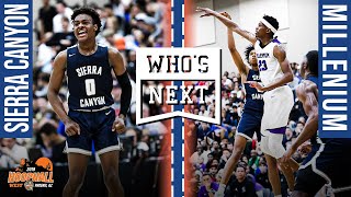 Bronny catches oop Sierra Canyon TESTED against Millenium AZ at Hoophall West [upl. by Oswal153]