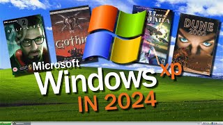 I Bought a Windows XP Gaming PC In 2024 [upl. by Wilburn]