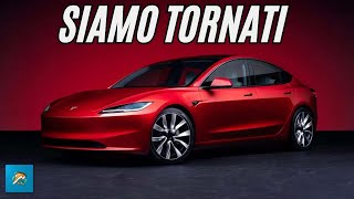 SIAMO TORNATI Insieme alla NUOVA TESLA Model 3 Highland [upl. by Alleoj71]