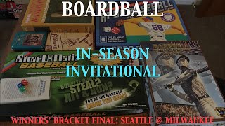 Boardball InSeason Invitational Game 11  Seattle  Milwaukee [upl. by Magan]