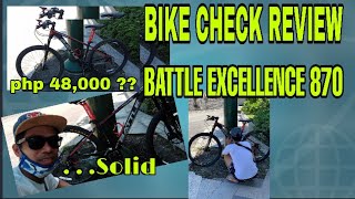 2021 MTB BIKE CHECK REVIEWS  BATTLE EXCELLENCE 870 275 [upl. by Aicillyhp964]