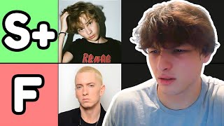 The Definitive White Rapper Tier List [upl. by Ailed]