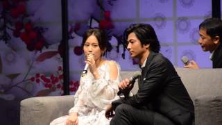 Vietnam Jseries Festival 2016 A part of Maeda Atsuko amp Hayami Mokomichi interview [upl. by Gibbeon]