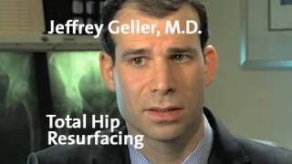 Hip Resurfacing  Dr Jeffrey Geller [upl. by Neleag565]