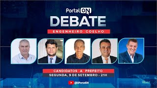 AO VIVO Debate candidatos a Prefeito de Engenheiro Coelho [upl. by Nodnar44]