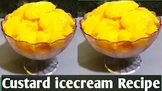 Custard Icecream Recipe [upl. by Beulah951]