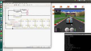 TORCS Autonomous Platooning simulation [upl. by Dani]