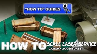 SCALE LASER SERVICE DIORAMA ACCESSORIES [upl. by Erina983]