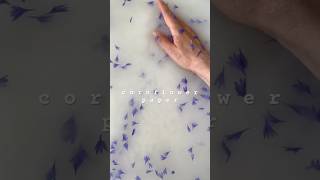 dance of pulp and cornflower petals papermaking cornflower artisanpaper recycledpapercrafts diy [upl. by Pradeep610]