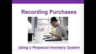 Recording Purchases Under a Perpetual Inventory System [upl. by Klinger]