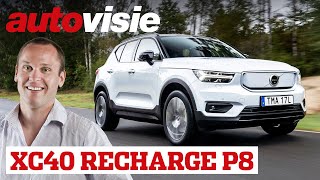 Volvo XC40 Recharge P8  Review  Autovisie [upl. by Anoli]