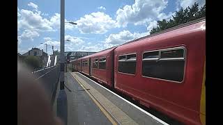 SWR Class 455 departing St Margarets for Kingston [upl. by Marutani]