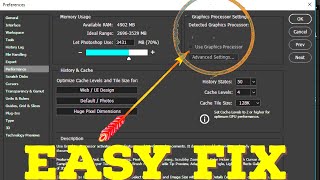 Your Graphics Processor Is Incompatible Photoshop 2022 [upl. by Gorlicki945]