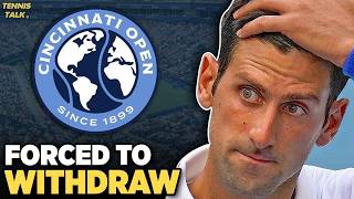 Djokovic Withdraws from Cincinnati Open 2024  Tennis News [upl. by Olegnaleahcim]