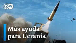 EEUU desbloquea 6000 millones de ayuda a Ucrania para misiles Patriot y drones [upl. by Bibeau]