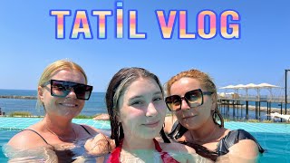 TATİL VLOG 1 🏖🏊🏻‍♀️ esılabıltekın [upl. by Anib696]