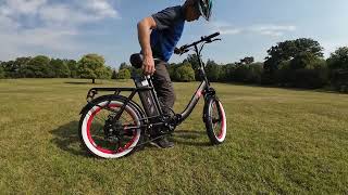 ONESPORT OT16 eBike The Ultimate Folding Electric Bike [upl. by Garlen267]