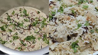 Malai Seekh Biryani  Quick Easy Bawarchi Style Chicken Seekh Biryani Recipe [upl. by Flanna]