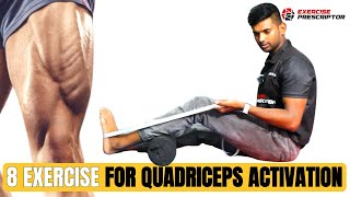 8 variation of quad activation  improve patient knee extension [upl. by Alitha]