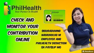 How to Check you Philhealth Contribution Online 2024 [upl. by Tugman368]