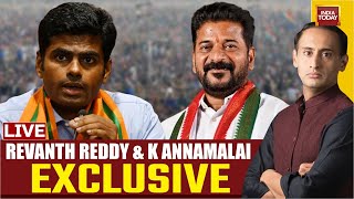 Newstrack WIth Rahul Kanwal Revanth Reddy Exclusive  K Annamalai Exclusive  India Today News [upl. by Nicky]