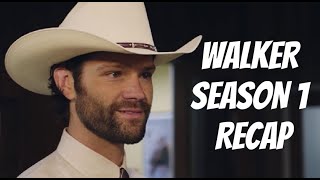 WALKER SEASON 1  RECAP [upl. by Ayrb]