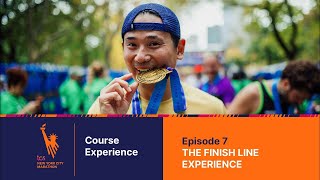 The Finish Line Experience at the TCSNYCMarathon  COURSE EXPERIENCE  Episode 7 [upl. by Laris]