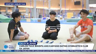 Carlos Yulo binisita ang kanyang dating gymnastics club sa Japan [upl. by Selimah]