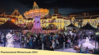 Freizeitpark  Themepark  Phantasialand Wintertraum  2024 [upl. by Aicile]