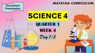 Science 4 Matatag Curriculum Quarter 1 Week 4 Day 15 [upl. by Sorgalim]