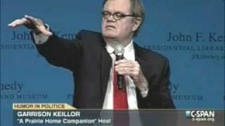 Garrison Keillor On The Role Of Humor In Politics [upl. by Jandy370]