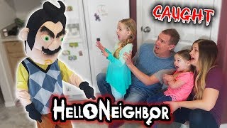 Hello Neighbor in Real Life Broke into a Strangers House amp Get Caught Part 1 [upl. by Britte909]