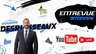 QMJHL Youtube Live  with Maxime Desruisseaux ValDOr Foreurs [upl. by Gerard439]