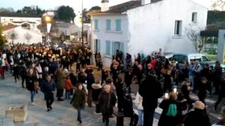 20161217 Parade de Noël Vaux sur mer [upl. by Latvina587]