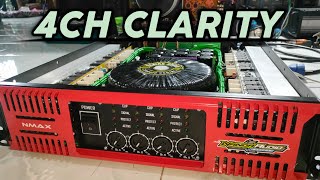 Power BESAR class H rakitan 4 channel  For mid high suara jernih [upl. by Gnilsia]