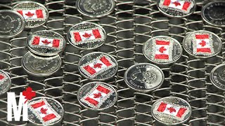 What it feels like to mint coins at Winnipeg’s Royal Canadian Mint [upl. by Odetta294]