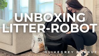 Unboxing the LitterRobot How Adopting My Cat Changed My Life [upl. by Nyrb649]