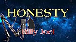 Billy Joel  Honesty Karaoke Version [upl. by Astrahan]